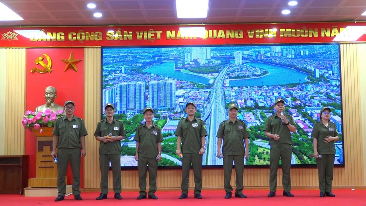 Xã Thanh Trì đạt giải Nhất Hội thi lực lượng tham gia bảo vệ an ninh, trật tự ở cơ sở giỏi năm 2026- Ảnh 6.