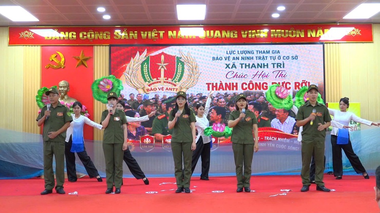 Xã Thanh Trì đạt giải Nhất Hội thi lực lượng tham gia bảo vệ an ninh, trật tự ở cơ sở giỏi năm 2026- Ảnh 5.
