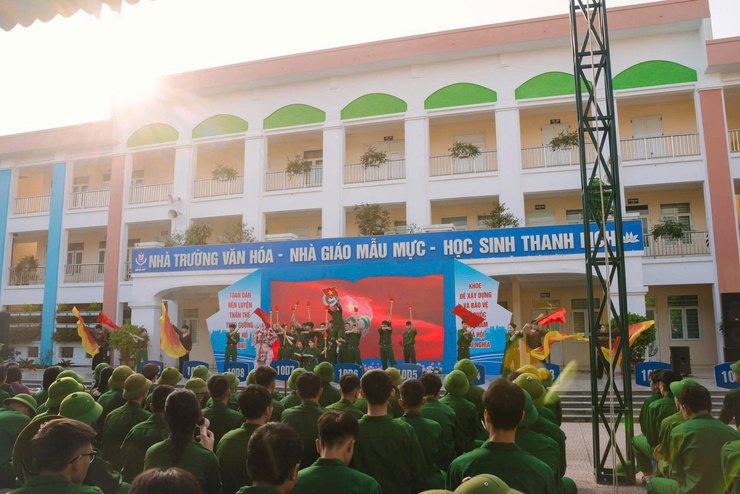 THPT Đông Mỹ sôi nổi Hội thao Giáo dục Quốc phòng và An ninh năm học 2025 – 2026- Ảnh 16.