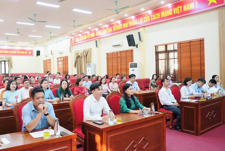 Chung Khảo Hội thi báo cáo viên, tuyên truyền viên giỏi xã Dương Hoà năm 2026- Ảnh 1.