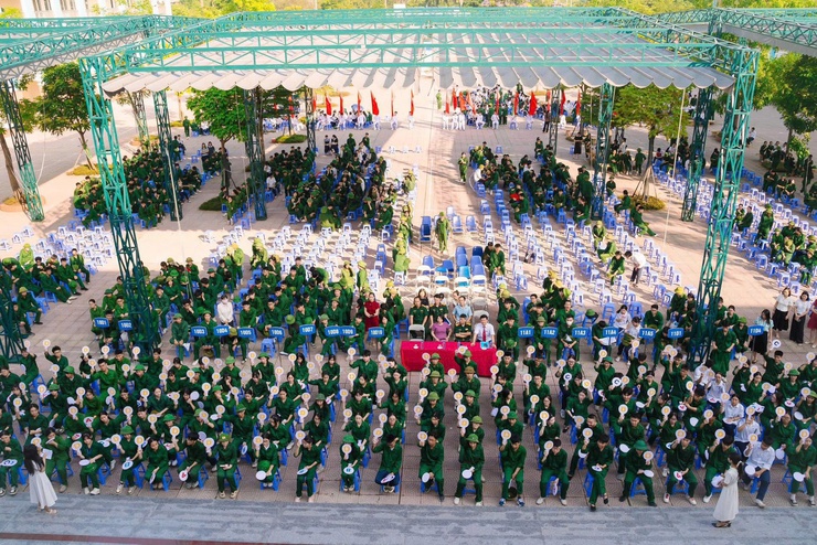 THPT Đông Mỹ sôi nổi Hội thao Giáo dục Quốc phòng và An ninh năm học 2025 – 2026- Ảnh 8.