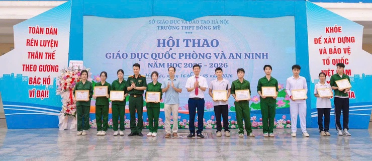 THPT Đông Mỹ sôi nổi Hội thao Giáo dục Quốc phòng và An ninh năm học 2025 – 2026- Ảnh 15.