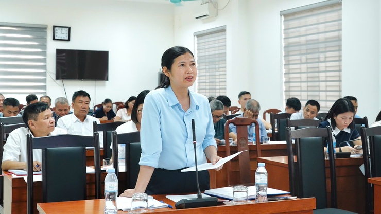 XÃ YÊN LÃNG TỔ CHỨC HỘI NGHỊ PHẢN BIỆN DỰ THẢO ĐỀ ÁN- Ảnh 5.