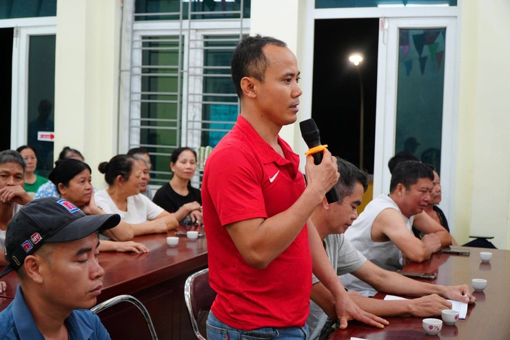 Ứng Thiên tập trung tháo gỡ khó khăn trong giải phóng mặt bằng Dự án nâng cấp tuyến tỉnh lộ 429B- Ảnh 2.