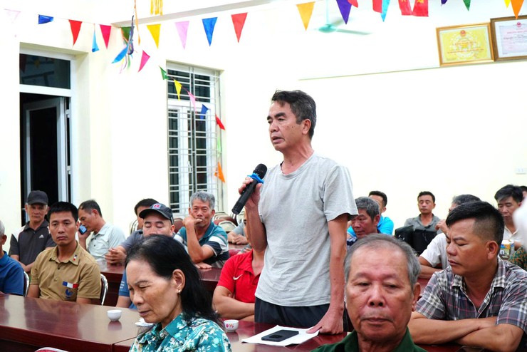 Ứng Thiên tập trung tháo gỡ khó khăn trong giải phóng mặt bằng Dự án nâng cấp tuyến tỉnh lộ 429B- Ảnh 4.