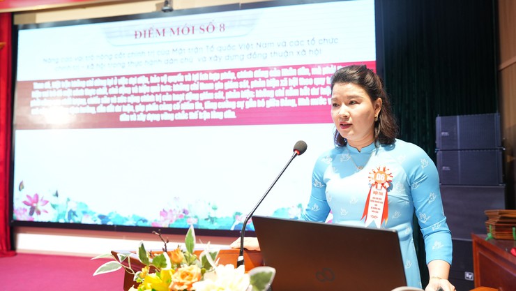 Chung Khảo Hội thi báo cáo viên, tuyên truyền viên giỏi xã Dương Hoà năm 2026- Ảnh 8.