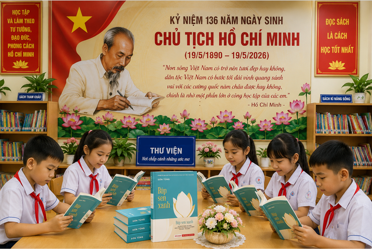KỶ NIỆM 136 NĂM NGÀY SINH CHỦ TỊCH HỒ CHÍ MINH
Phát huy giá trị tư tưởng Hồ Chí Minh - Khơi dậy khát vọng cống hiến trong thế hệ trẻ từ tác phẩm "Búp sen xanh"- Ảnh 1.