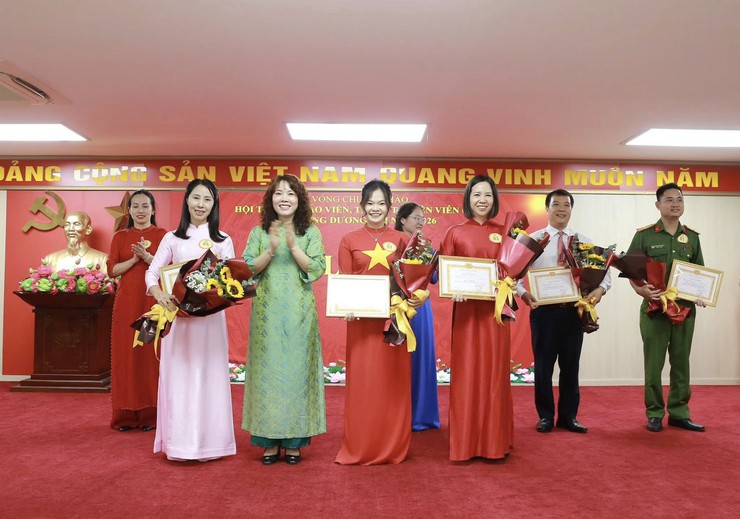 Chung khảo Hội thi báo cáo viên, tuyên truyền viên giỏi phường Dương Nội năm 2026- Ảnh 6.