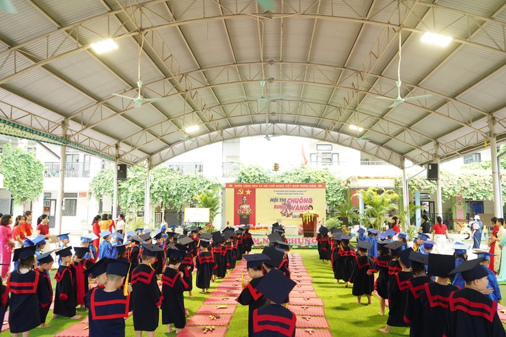 Trường Mầm non Phụng Châu tổ chức thành công Hội thi “Rung chuông vàng” năm học 2025–2026- Ảnh 2.
