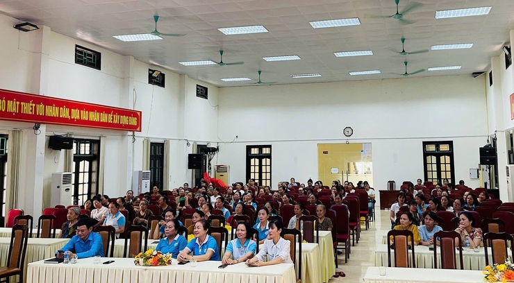 Hội LHPN phường Phú Lương tổ chức Hội thảo “Chăm sóc sức khỏe phụ nữ” năm 2026- Ảnh 2.