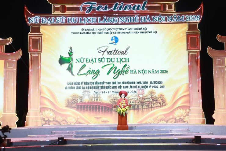 FESTIVAL “NỮ ĐẠI SỨ DU LỊCH LÀNG NGHỀ HÀ NỘI 2026”: SỰ KIỆN TÔN VINH VĂN HOÁ LÀNG NGHỀ TRUYỀN THỐNG THỦ ĐÔ- Ảnh 1.