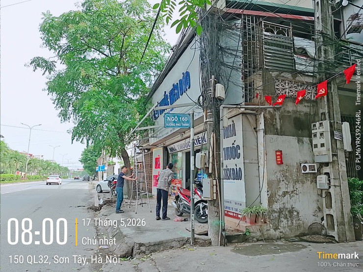 BCĐ 197 PHƯỜNG SƠN TÂY TIẾP TỤC RA QUÂN ĐẢM BẢO TRẬT TỰ ĐÔ THỊ, TRẬT TỰ CÔNG CỘNG TRÊN ĐỊA BÀN- Ảnh 1.