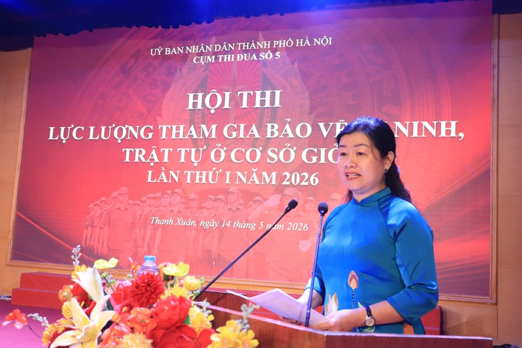 Phường Hà Đông đạt giải Ba hội thi "Lực lượng an ninh trật tự cơ sở giỏi" Cụm thi đua số 5- Ảnh 2.