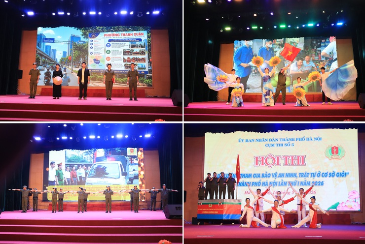 Phường Hà Đông đạt giải Ba hội thi "Lực lượng an ninh trật tự cơ sở giỏi" Cụm thi đua số 5- Ảnh 3.