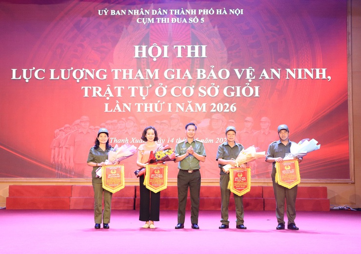 Phường Hà Đông đạt giải Ba hội thi "Lực lượng an ninh trật tự cơ sở giỏi" Cụm thi đua số 5- Ảnh 6.