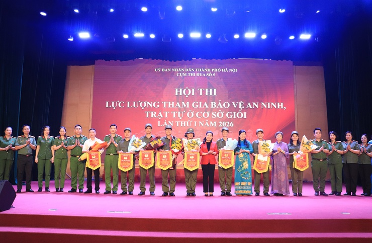 Phường Hà Đông đạt giải Ba hội thi "Lực lượng an ninh trật tự cơ sở giỏi" Cụm thi đua số 5- Ảnh 7.