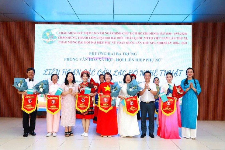 Liên hoan các Câu lạc bộ nghệ thuật phường Hai Bà Trưng năm 2026 - Lan tỏa đam mê, kết nối cộng động- Ảnh 9.