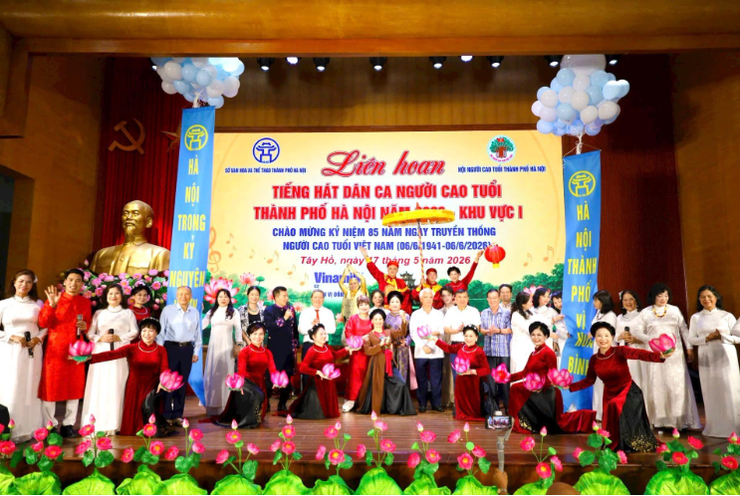Tiếng hát dân ca Người cao tuổi Hà Nội 2026: Tôn vinh giá trị văn hóa truyền thống- Ảnh 8.