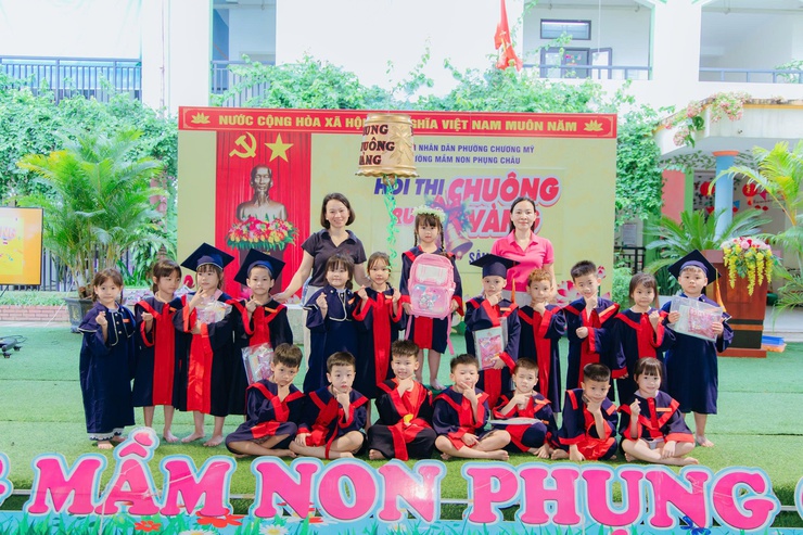 Trường Mầm non Phụng Châu tổ chức thành công Hội thi “Rung chuông vàng” năm học 2025–2026- Ảnh 12.