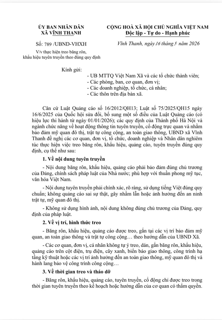 UBND XÃ VĨNH THANH- Ảnh 1.