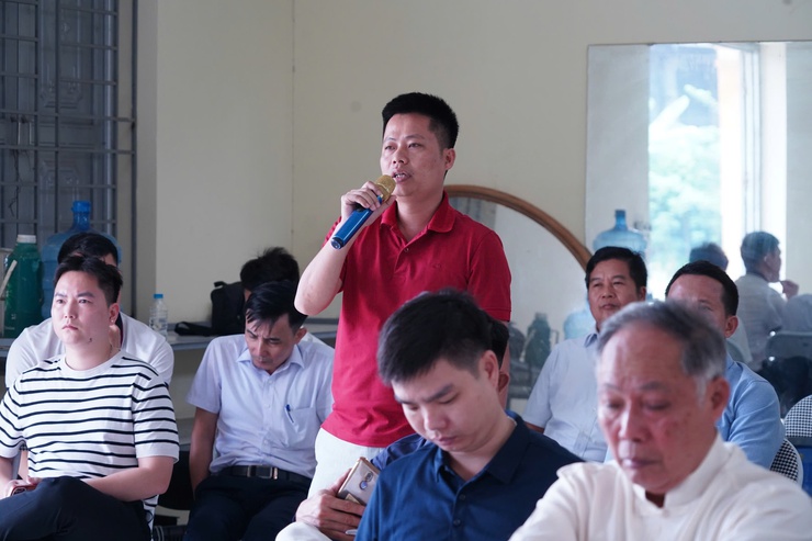 Phường Chương Mỹ đối thoại, tiếp thu ý kiến của người dân TDP Cao Sơn và Sơn Đồng phục vụ dự án cải tạo, nâng cấp Quốc lộ 6- Ảnh 6.