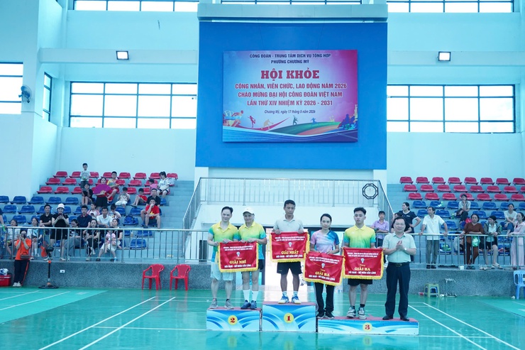Sôi nổi Hội khỏe Công nhân, viên chức, người lao động phường Chương Mỹ năm 2026- Ảnh 17.