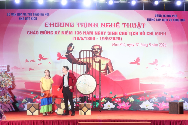 Chương trình biểu diễn nghệ thuật đặc biệt chào mừng kỷ niệm 136 năm Ngày sinh Chủ tịch Hồ Chí Minh- Ảnh 5.