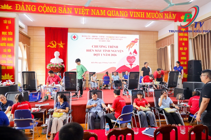 Hội Chữ thập đỏ xã Kiều Phú triển khai Lễ hưởng ứng Tháng Nhân đạo và chương trình hiến máu tình nguyện năm 2026- Ảnh 10.