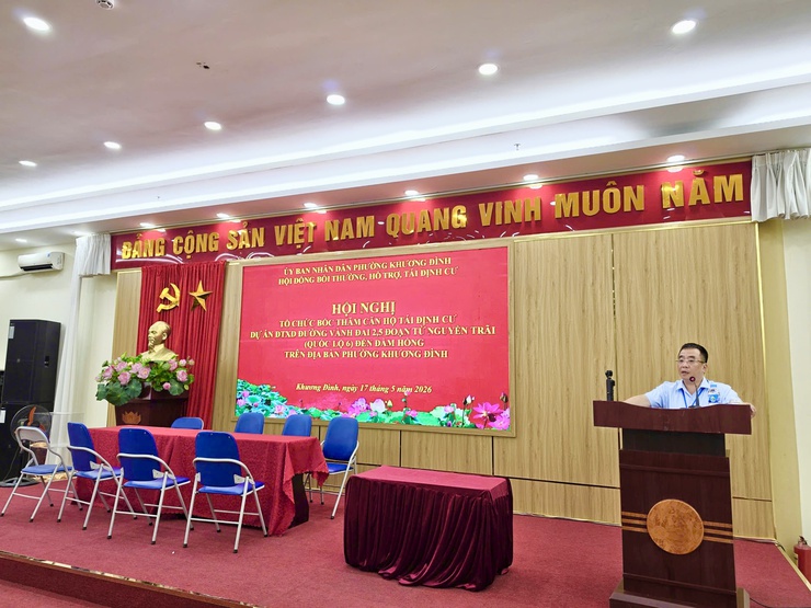 UBND phường Khương Đình tổ chức bốc thăm căn hộ tái định cư phục vụ dự án đường vành đai 2,5
- Ảnh 2.