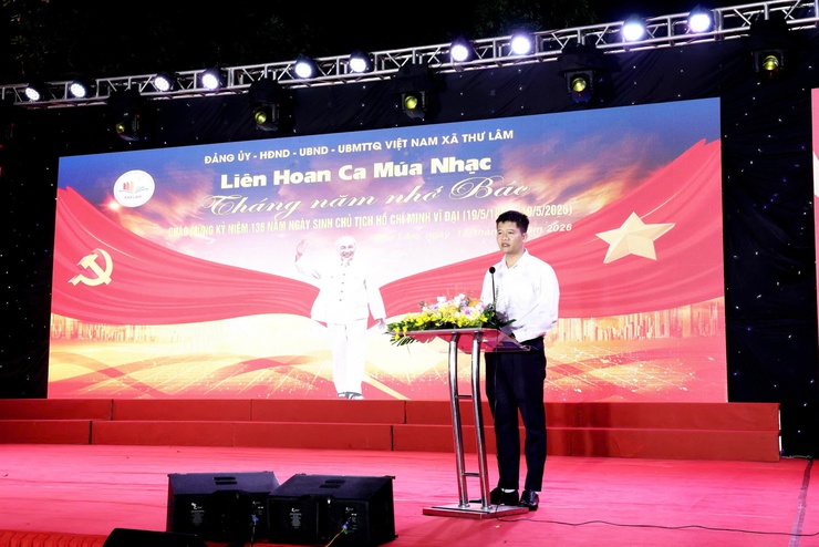 Đảng ủy – HĐND – UBND – Ủy ban MTTQ Việt Nam xã Thư Lâm long trọng tổ chức Liên hoan Ca – Múa – Nhạc “Tháng năm nhớ Bác” chào mừng kỷ niệm 136 năm Ngày sinh Chủ tịch Hồ Chí Minh vĩ đại (19/5/1890 – 19/5/2026).- Ảnh 8.