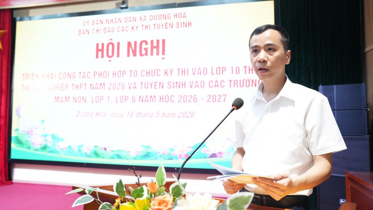 Dương Hoà chuẩn bị kỹ lưỡng, quyết tâm tổ chức các kỳ thi, tuyển sinh an toàn, thành công - Ảnh 2.