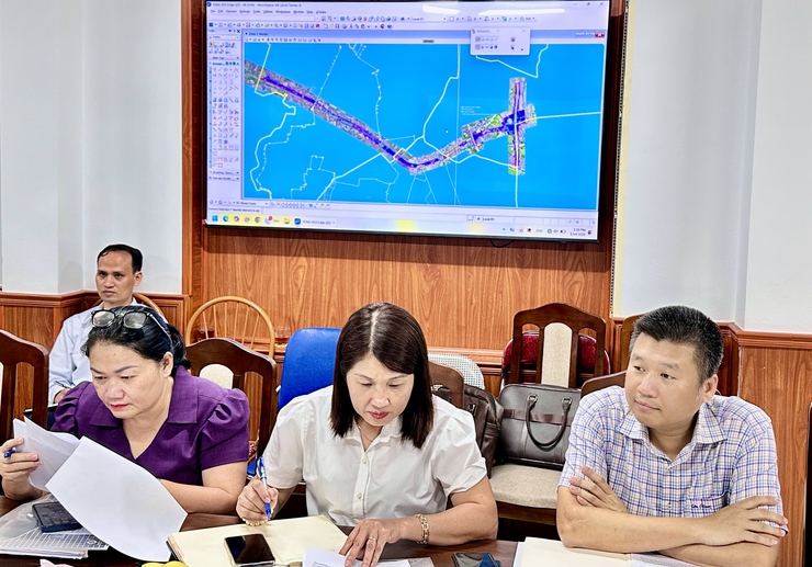 Giao ban tiến độ dự án đường Vành đai 3.5 đoạn từ Phúc La - Văn Phú đến cao tốc Pháp Vân - Cầu Giẽ.- Ảnh 6.