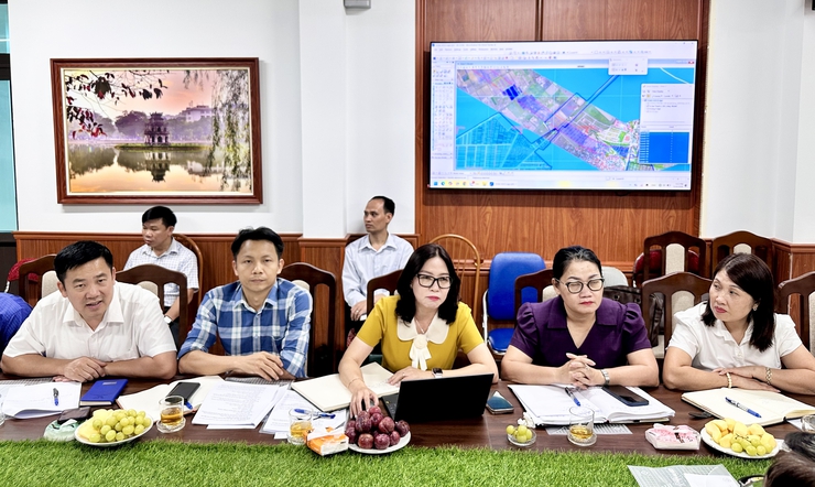 Giao ban tiến độ dự án đường Vành đai 3.5 đoạn từ Phúc La - Văn Phú đến cao tốc Pháp Vân - Cầu Giẽ.- Ảnh 5.