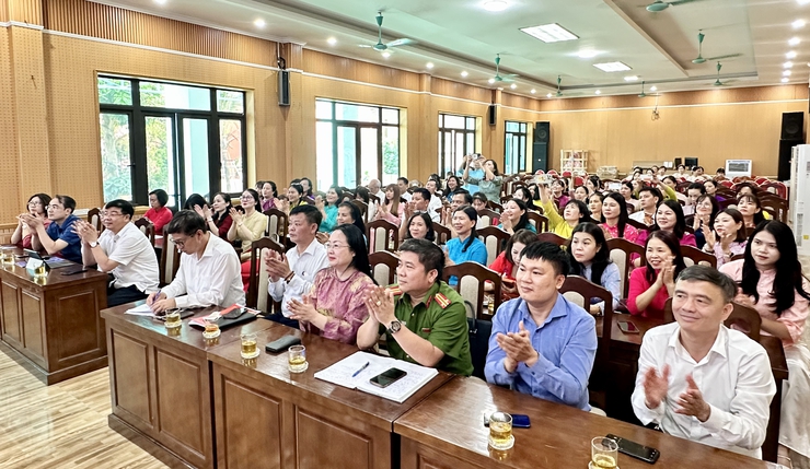 Tổng kết Hội thi "Viết và trình bày Đề án phát triển giáo dục" xã Đại Thanh năm 2026- Ảnh 3.