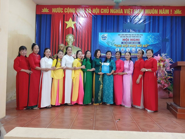 Hội nghị ra mắt “ Chi hội phụ nữ số” Thôn Hòa Xá- Ảnh 2.