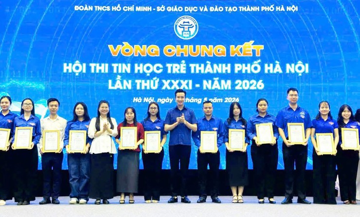 THIẾU NHI PHƯỜNG ĐỊNH CÔNG THAM GIA CHUNG KẾT HỘI THI TIN HỌC TRẺ THÀNH PHỐ HÀ NỘI LẦN THỨ 31- Ảnh 1.
