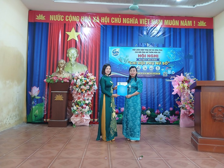Hội nghị ra mắt “ Chi hội phụ nữ số” Thôn Hòa Xá- Ảnh 3.