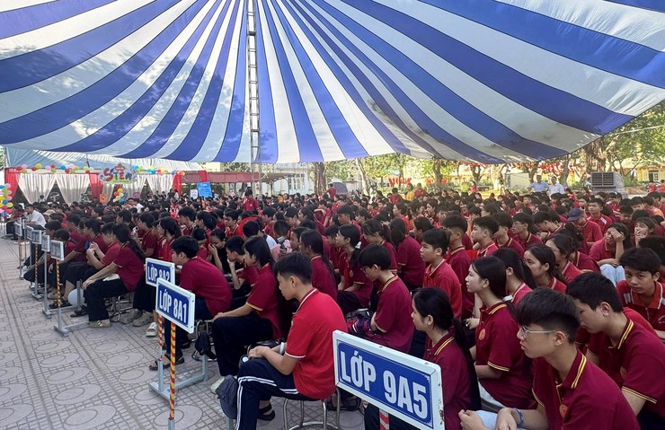 Sôi nổi Ngày hội Ngôn ngữ và STEM tại Trường THCS Văn Tự- Ảnh 2.
