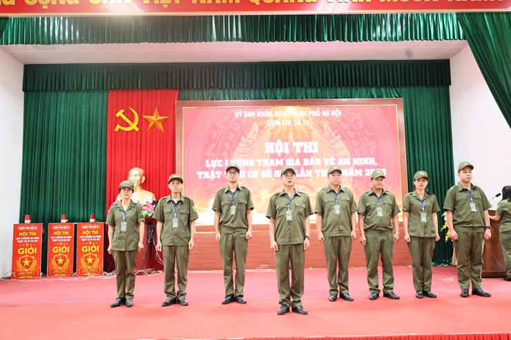 Xã Quảng Bị tham dự Hội thi lực lượng tham gia bảo vệ an ninh trật tự cơ sở giỏi lần thứ nhất năm 2026- Ảnh 3.