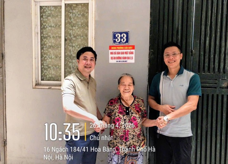 DẤU ẤN CÔNG TÁC GIẢI PHÓNG MẶT BẰNG TẠI PHƯỜNG CẦU GIẤY.- Ảnh 1.