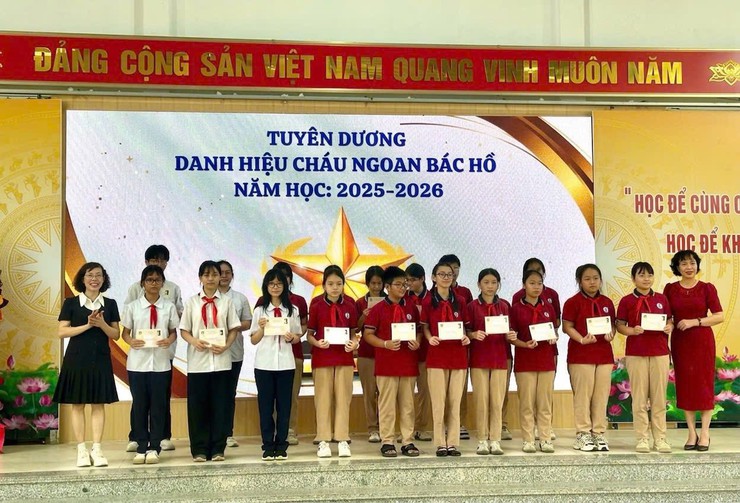 HỘI ĐỒNG ĐỘI PHƯỜNG ĐỊNH CÔNG TỔ CHỨC LỄ KỶ NIỆM 85 NĂM NGÀY THÀNH LẬP ĐỘI TNTP HỒ CHÍ MINH (15/5/1941 – 15/5/2026)- Ảnh 4.