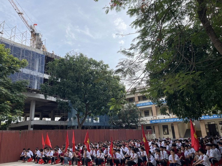 Tuổi trẻ Minh Châu chung tay trang bị kỹ năng phòng, chống đuối nước, cứu nạn cứu hộ và phòng cháy chữa cháy cho học sinh- Ảnh 5.