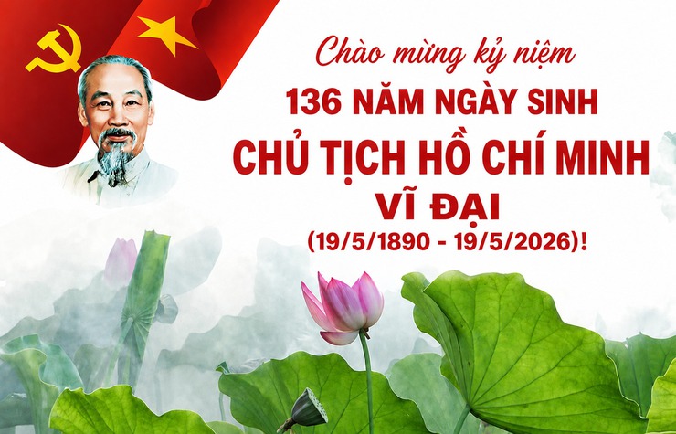 Kỷ niệm 136 năm ngày sinh Chủ tịch Hồ Chí Minh (19/5/1890 - 19/5/2026) và 115 năm Ngày Bác Hồ ra đi tìm đường cứu nước (05/6/1911 - 05/6/2026): Nhớ về Bác - Lãnh tụ vĩ đại của dân tộc Việt Nam!- Ảnh 1.