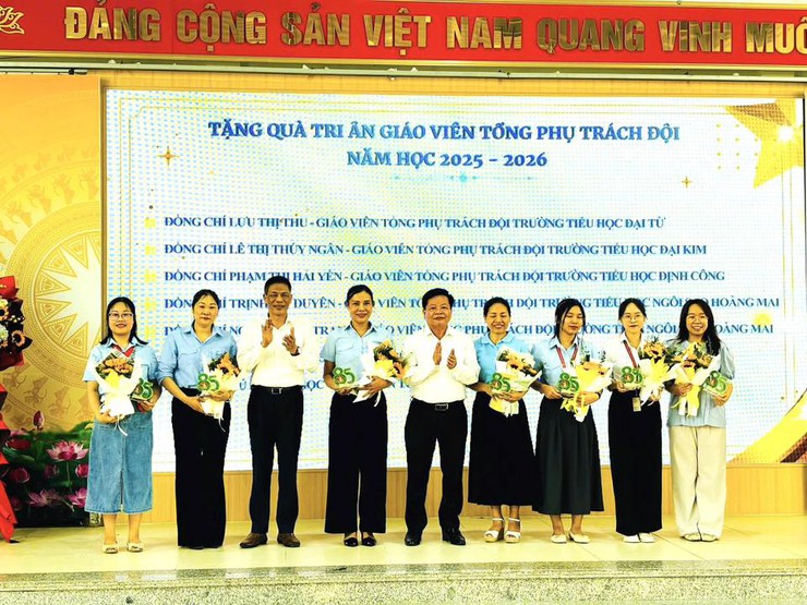 HỘI ĐỒNG ĐỘI PHƯỜNG ĐỊNH CÔNG TỔ CHỨC LỄ KỶ NIỆM 85 NĂM NGÀY THÀNH LẬP ĐỘI TNTP HỒ CHÍ MINH (15/5/1941 – 15/5/2026)- Ảnh 2.