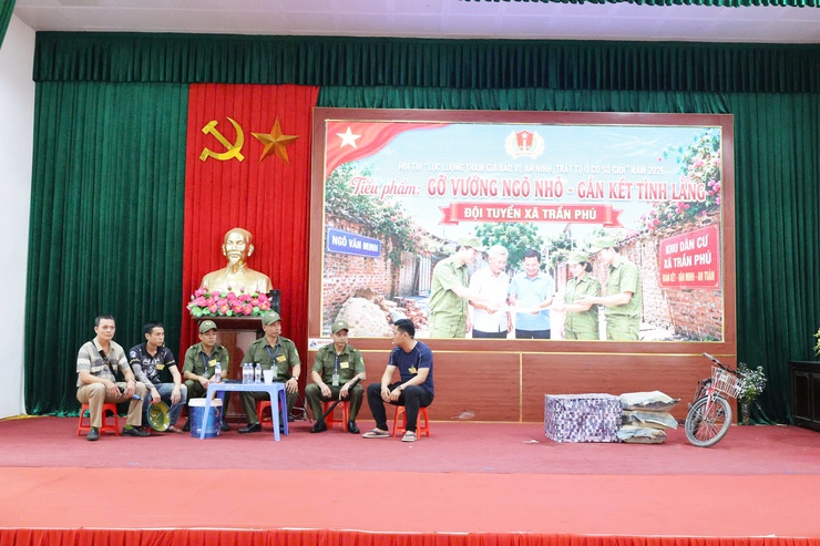 Hội thi lực lượng tham gia bảo vệ an ninh trật tự cơ sở giỏi lần thứ nhất năm 2026- Ảnh 4.