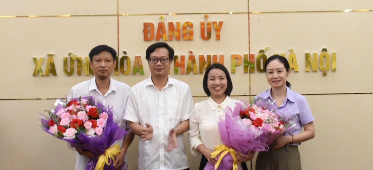 ĐẢNG ỦY XÃ ỨNG HÒA CÔNG BỐ QUYẾT ĐỊNH KIỆN TOÀN NHÂN SỰ ỦY BAN KIỂM TRA ĐẢNG ỦY- Ảnh 4.