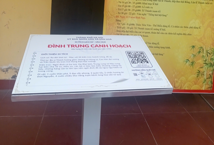 DÂN HOÀ HOÀN THÀNH GẮN 52 MÃ QR GIỚI THIỆU ĐI TÍCH LỊCH SỬ, VĂN HOÁ- Ảnh 5.