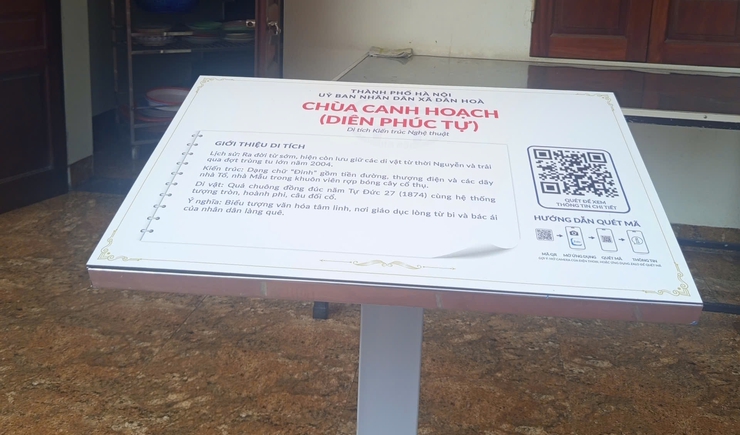 DÂN HOÀ HOÀN THÀNH GẮN 52 MÃ QR GIỚI THIỆU ĐI TÍCH LỊCH SỬ, VĂN HOÁ- Ảnh 4.