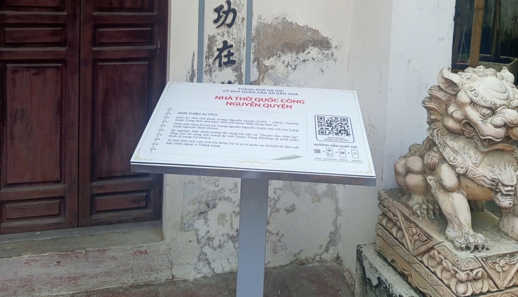 DÂN HOÀ HOÀN THÀNH GẮN 52 MÃ QR GIỚI THIỆU ĐI TÍCH LỊCH SỬ, VĂN HOÁ- Ảnh 3.
