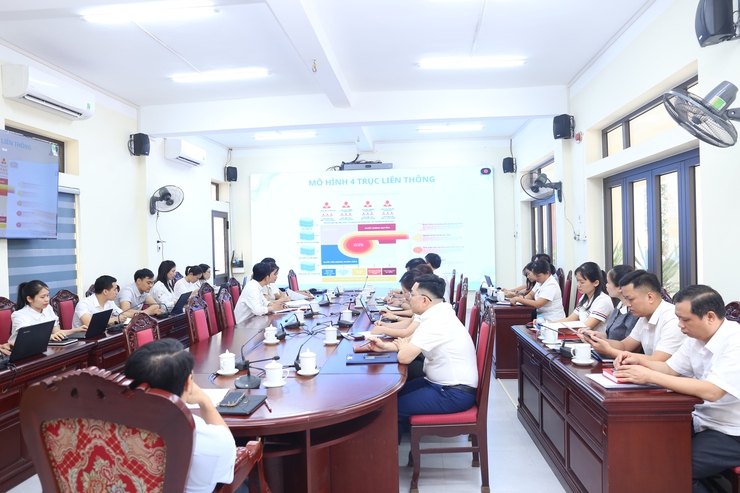 Xã Bất Bạt tham dự hội nghị tập huấn khai thác, sử dụng hệ thống Trung tâm giám sát, điều hành thông minh Thành ủy Hà Nội- Ảnh 1.